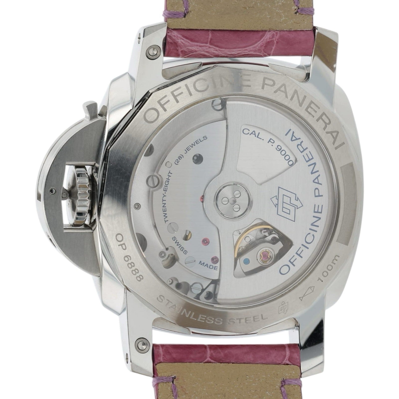 Panerai Luminor White Dial Stainless Steel 42mm Automatic Men’s Watch PAM00523