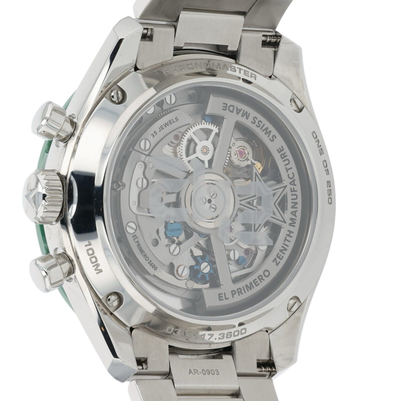Zenith Chronomaster Aaron Rodgers Green Dial 41mm Automatic Men’s 03.3117.3600