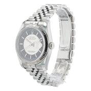 Rolex Datejust Tuxedo Dial Steel 36mm Automatic Men's Watch 116234 - Full Set