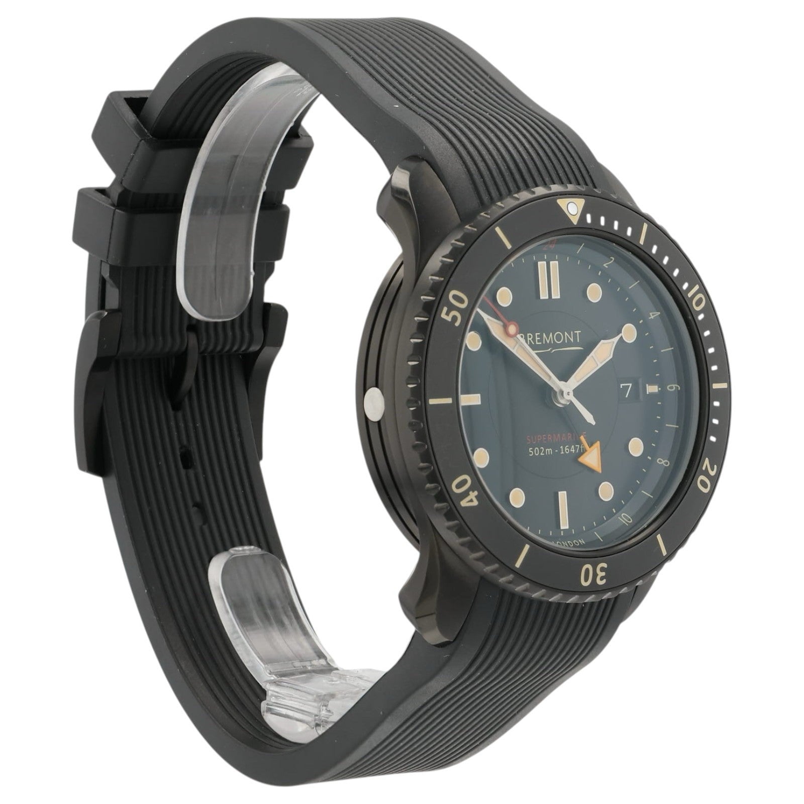 Bremont Supermarine Black Dial Stainless Steel 43mm Automatic Men’s Watch