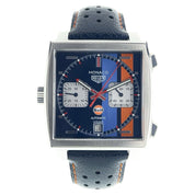 Tudor Heuer Monaco Stainless Steel Blue Dial 39mm Automatic Men’s Watch CAW211R