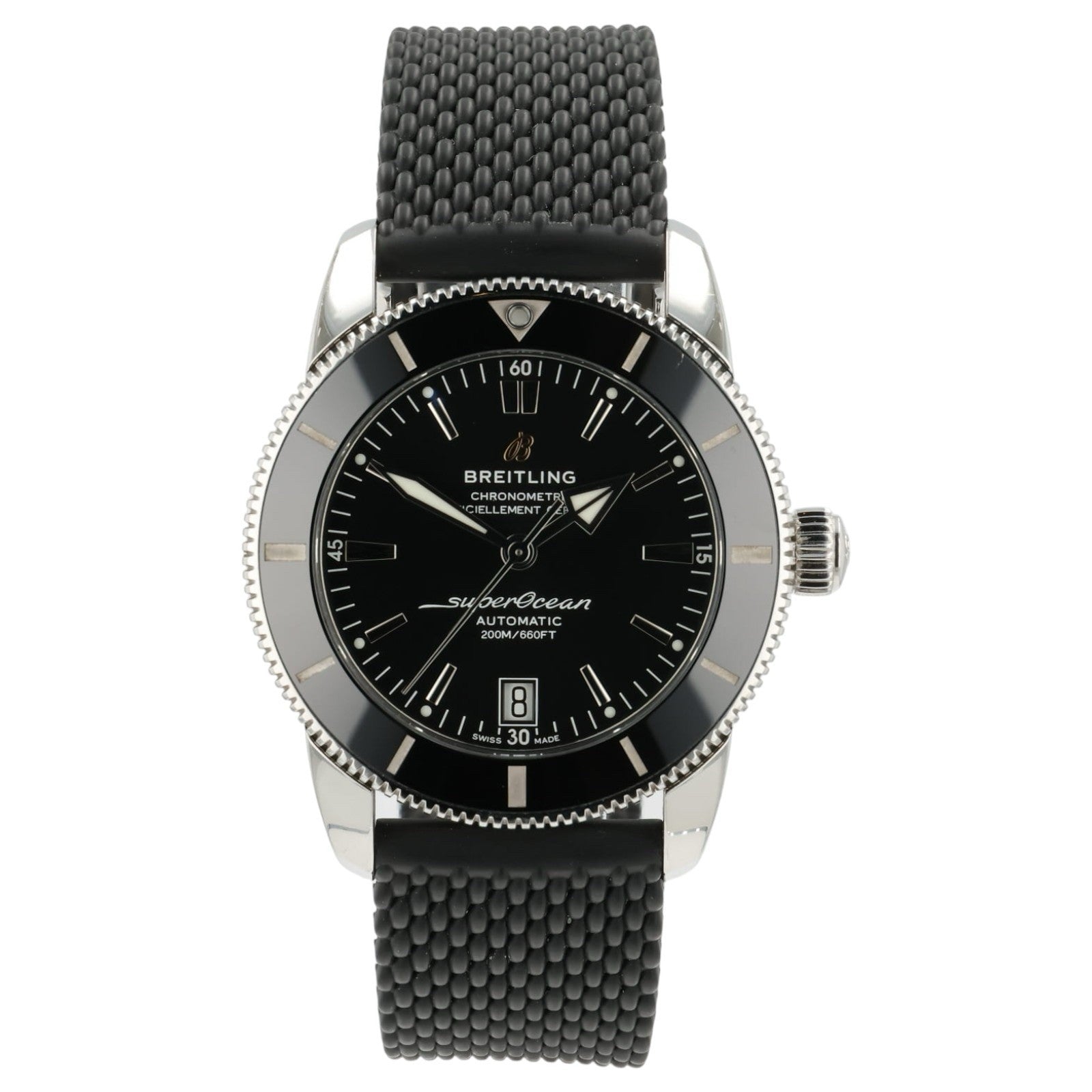Breitling Superocean Heritage II Black Dial Steel 42mm Automatic Men’s AB2010