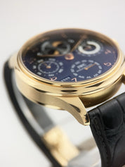 IWC Perpetual Calendar 18k Rose Gold Black Dial 44mm Automatic Watch IW502103