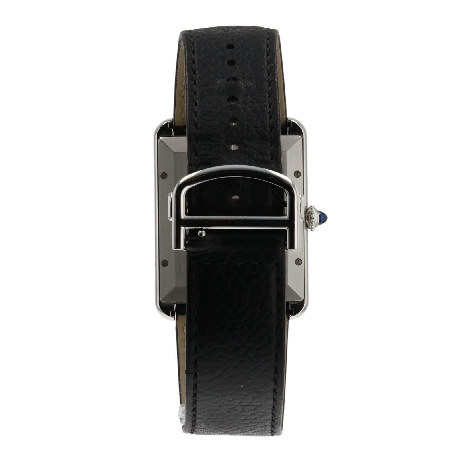 Cartier Tank Stainless Steel Silver Dial 31mm Automatic Men's Watch WSTA0040