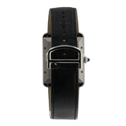 Cartier Tank Stainless Steel Silver Dial 31mm Automatic Men's Watch WSTA0040