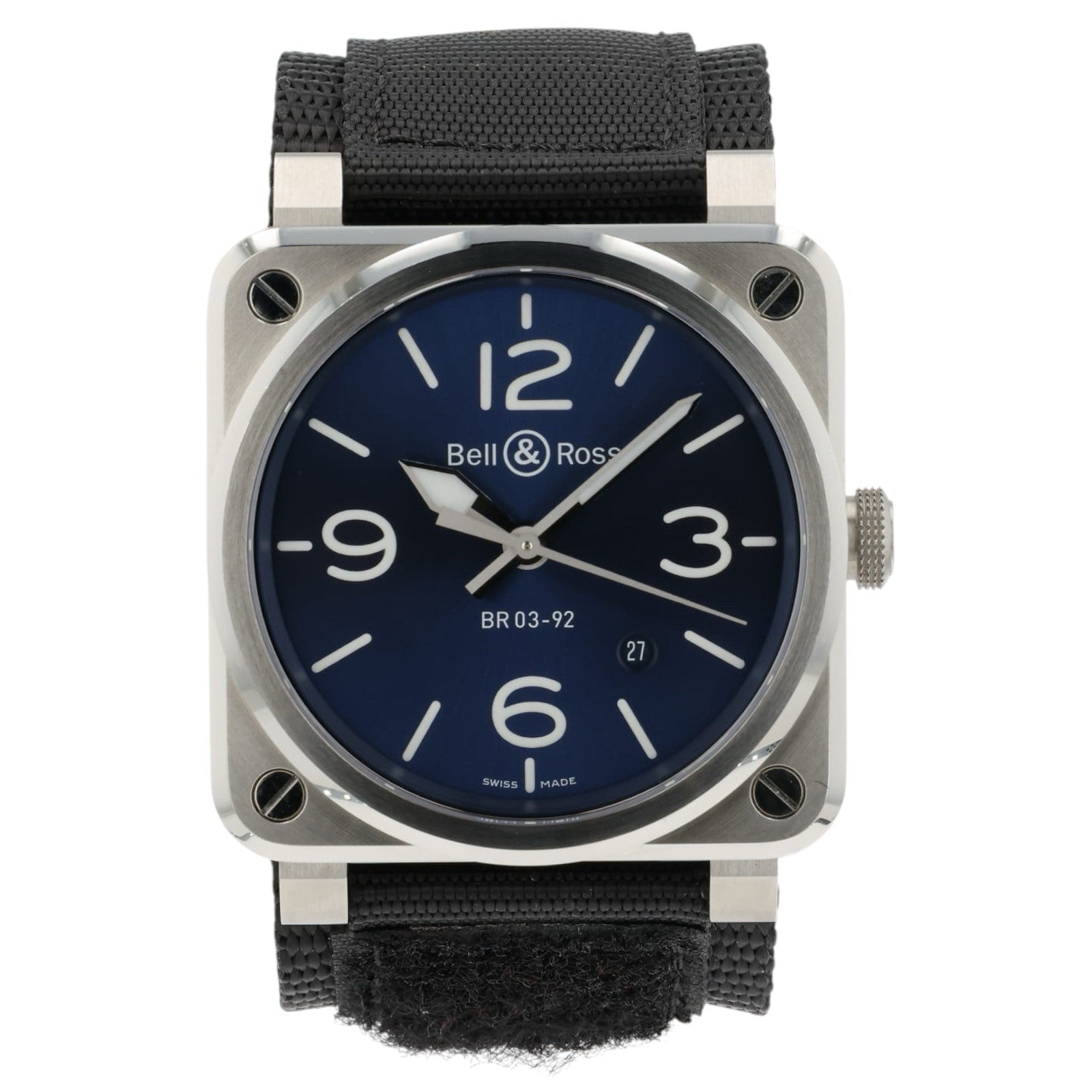 Bell & Ross Blue Dial Stainless Steel 42mm Automatic Movement Men’s BF03-92