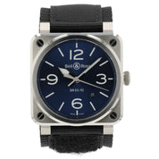 Bell & Ross Blue Dial Stainless Steel 42mm Automatic Movement Men’s BF03-92