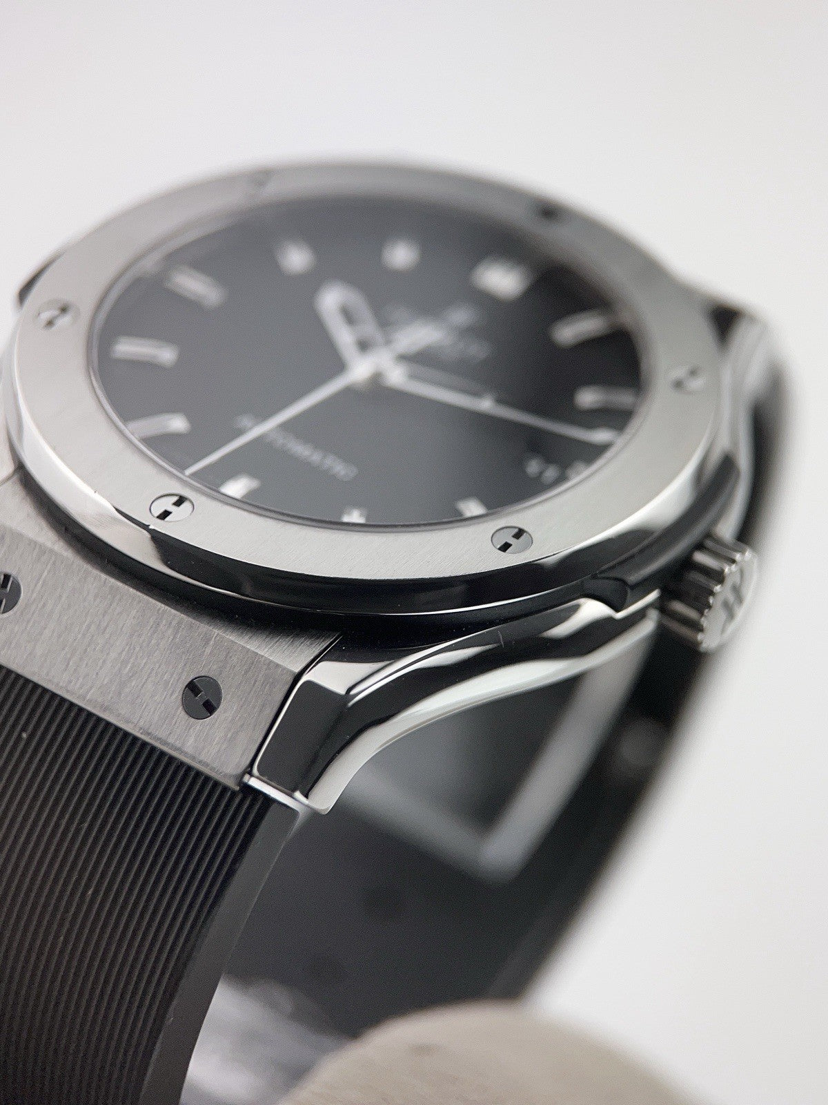 Hublot Classic Fusion Titanium Black Dial 45mm Automatic Mens 511.NX.1170.RX