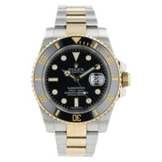 Rolex Submariner Black Dial Gold & Steel 40mm Automatic Men’s Watch 116613LN