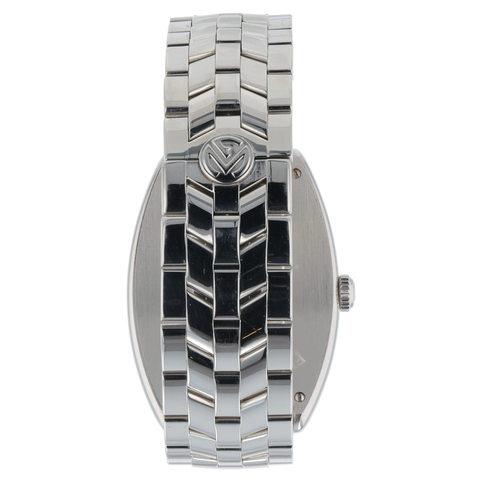 Franck Muller Casablanca Stainless Steel Black Dial 31mm Auto Men's Watch 2852