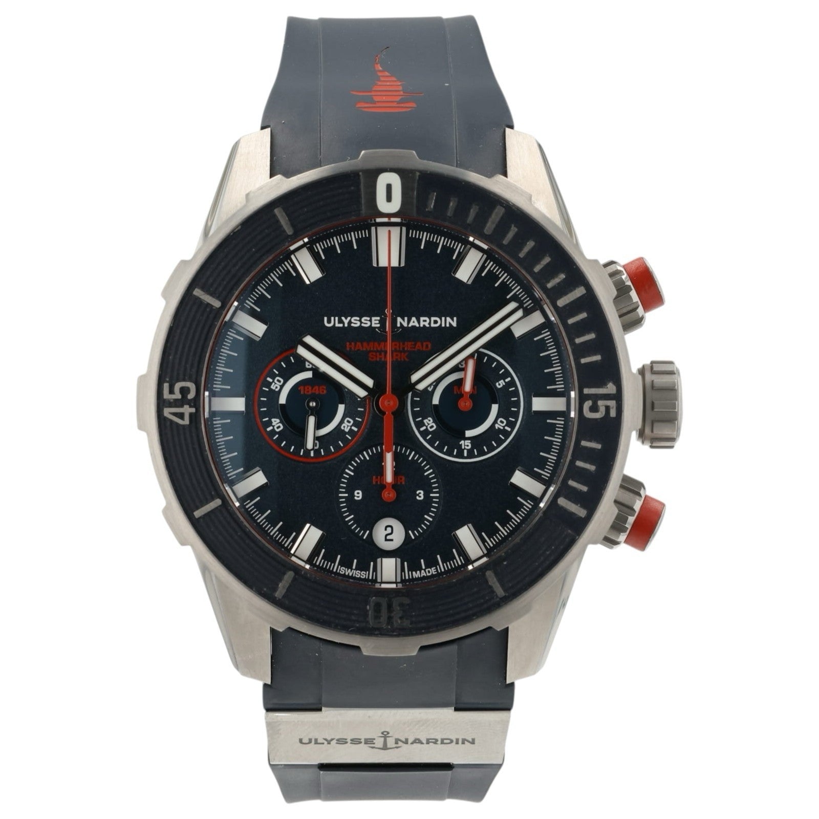Ulysse Nardin Hammerhead Shark Blue Dial Titanium 44mm Automatic Men’s 1503-170