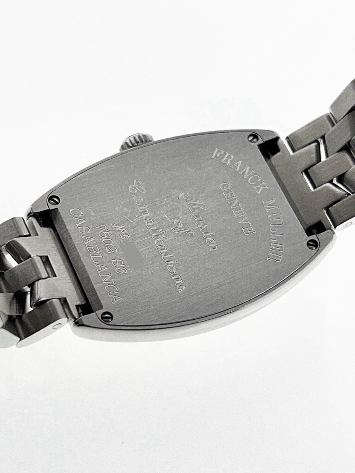 Franck Muller Casablanca Steel 32mm Manual Wind Unisex Watch 7502S6 CASA