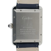 Cartier Tank XL Silver Dial Stainless Steel 31mm Automatic Men's Watch W5200027