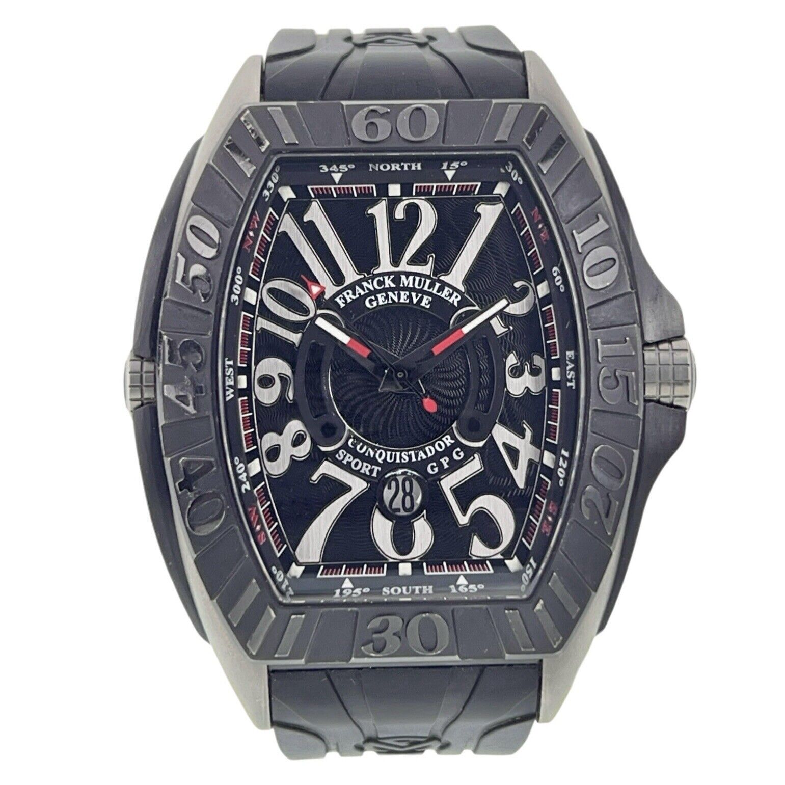 Franck Muller Conquistador GPG Titanium Black Dial 49mm Automatic 9900SC DT GPG