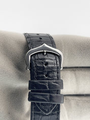 Cartier Tank Must Steel Black Dial 25mm Quartz Movement Unisex Watch WSTA0072