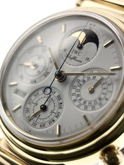 IWC Da Vinci 18k Yellow Gold White Dial 39mm Automatic Men's Watch IW375027