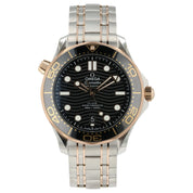 Omega Seamster Black Dial Steel And Rose Gold 42mm Automatic 210.20.42.20.01.001