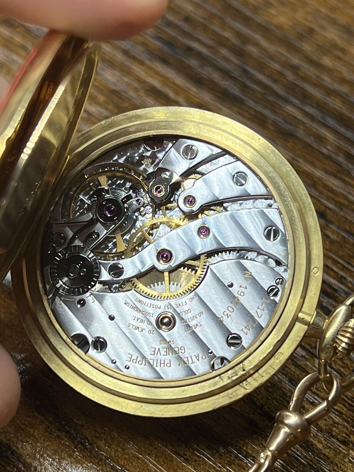 Patek Philippe 983J-001 18K Gold Pocket Watch