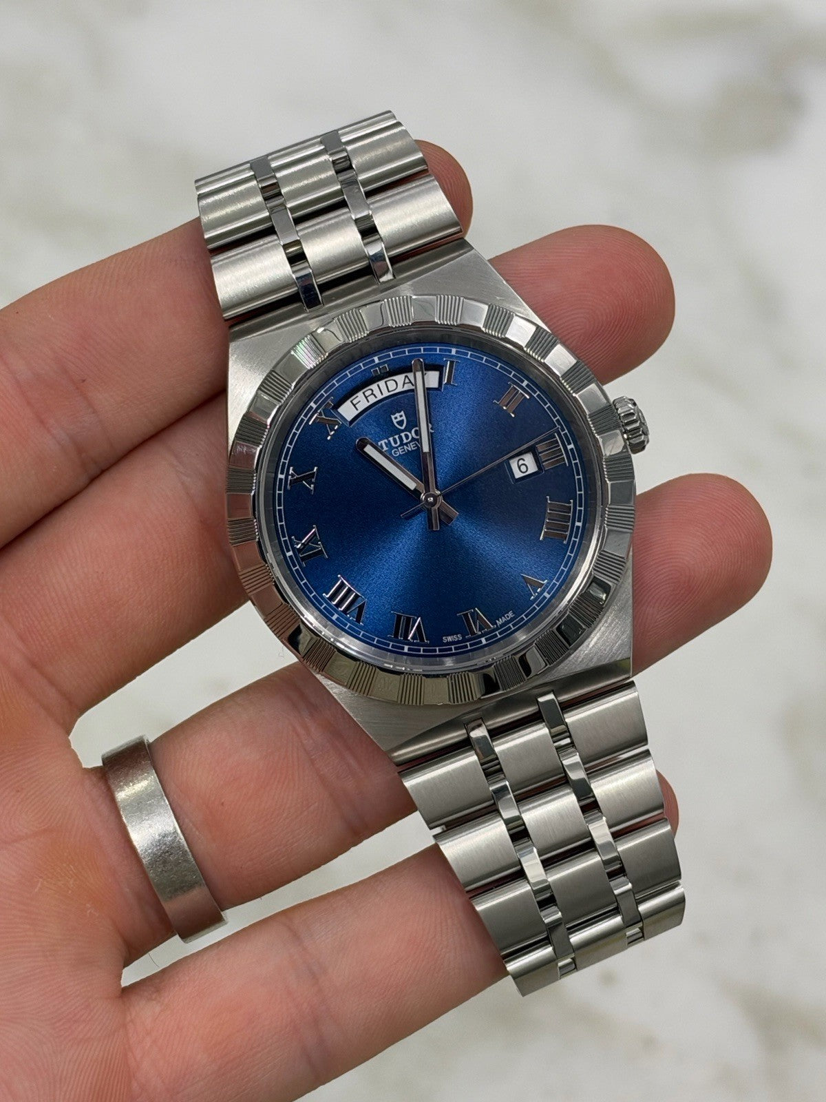 2024 Tudor Royal Blue Dial Stainless Steel 41mm Automatic Mens Watch 28600