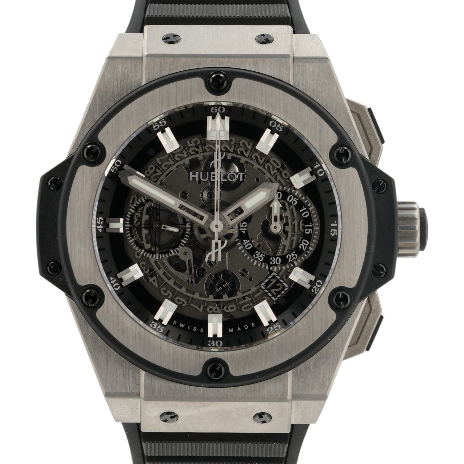 Hublot King Power Skeleton Dial Titanium 48mm Automatic Men’s 701.NX.0170.RX