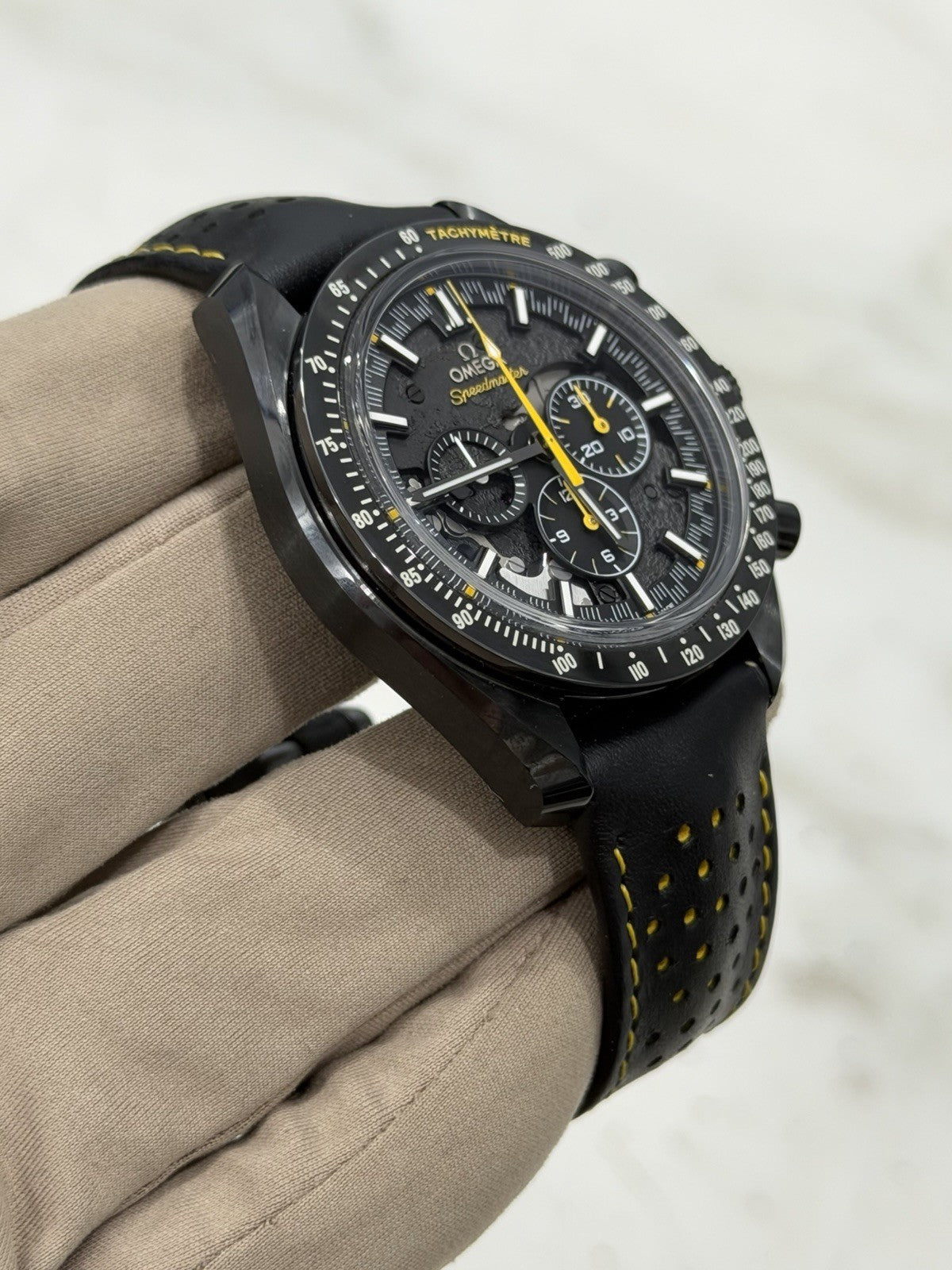 2019 Omega Speedmaster Apollo Black Dial Manual Wind Watch 311.92.44.30.01.001