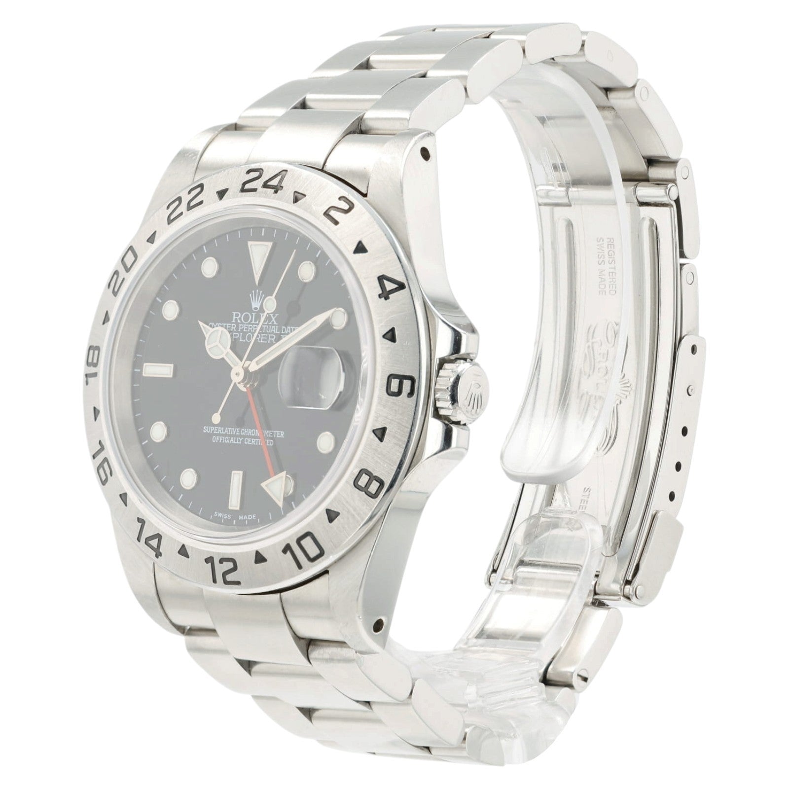 Rolex Explorer II Black Dial Stainless Steel 40mm Automatic Men's Watch 16570