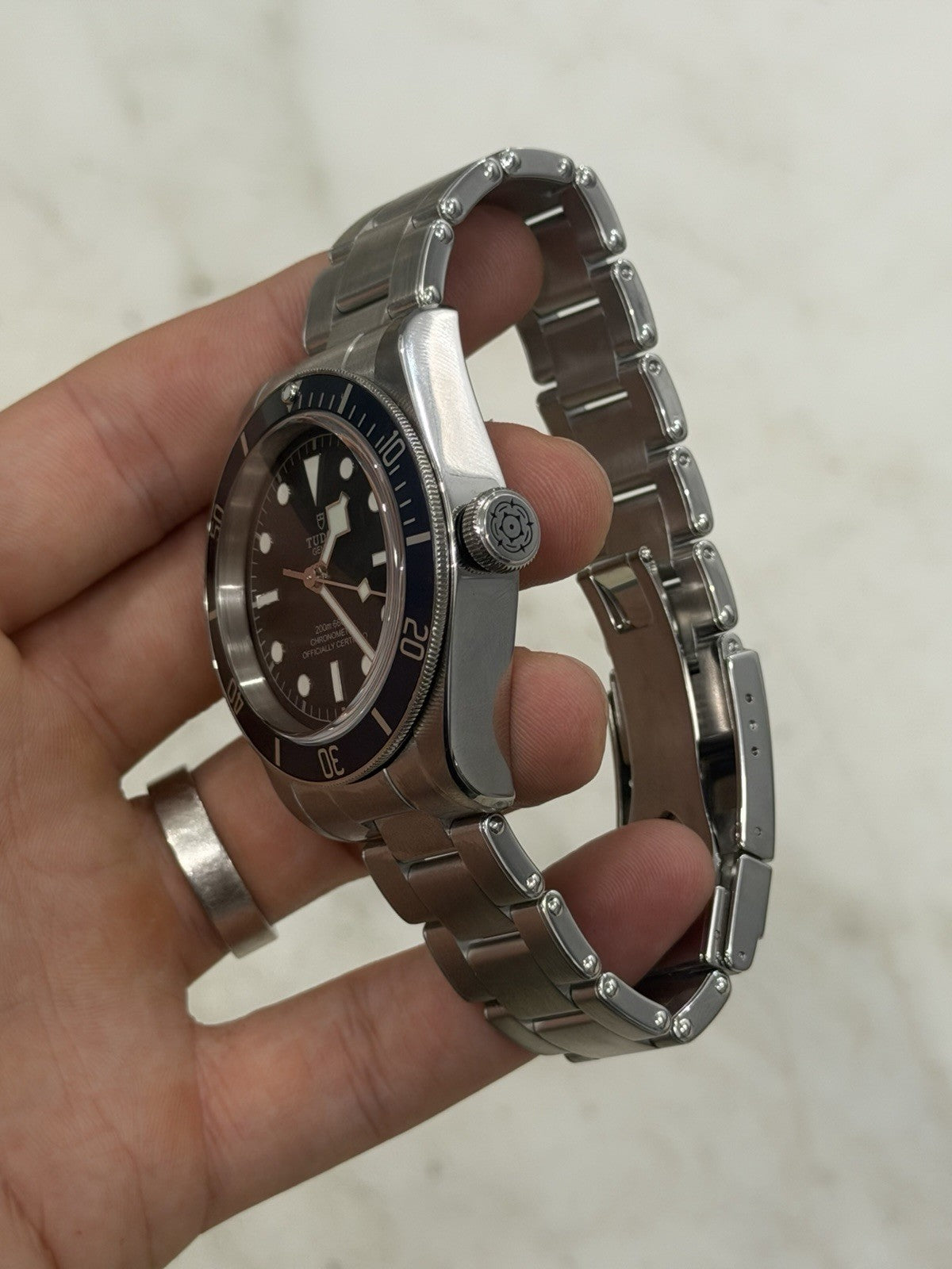2021 Tudor Black Bay Blue Stainless Steel Men's Watch 79230B - Box & Papers
