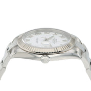 2021 Rolex Datejust White Dial Stainless Steel 41mm Automatic Men’s Watch 126334
