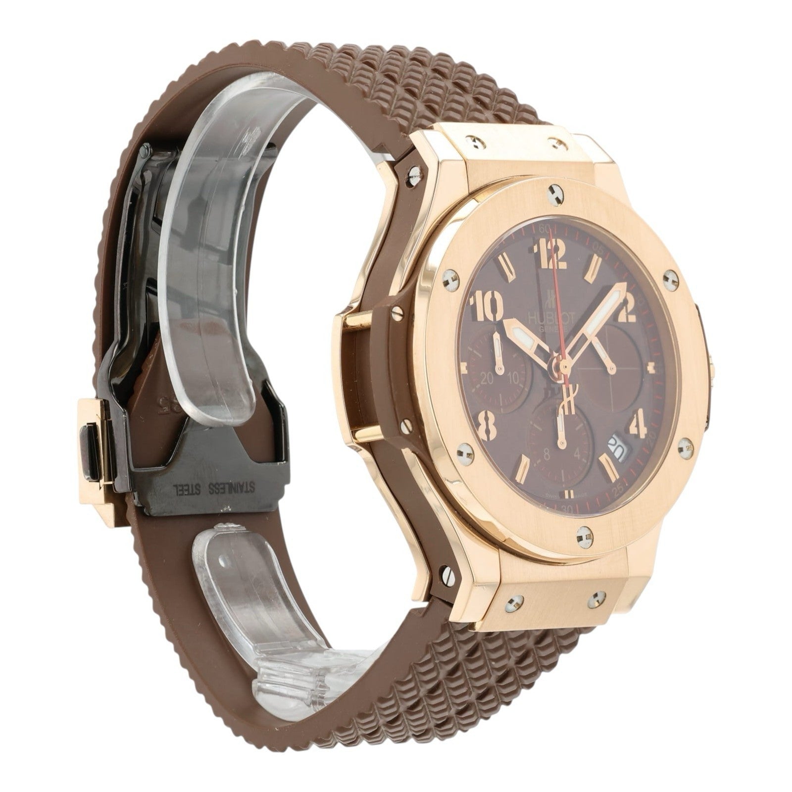 Hublot Big Bang Cappuccino Brown Dial 18k Rose Gold 41mm Auto 341.PC.1007.RX