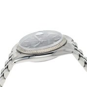 Rolex Datejust Grey Dial Stainless Steel 36mm Automatic Men’s Watch 16014
