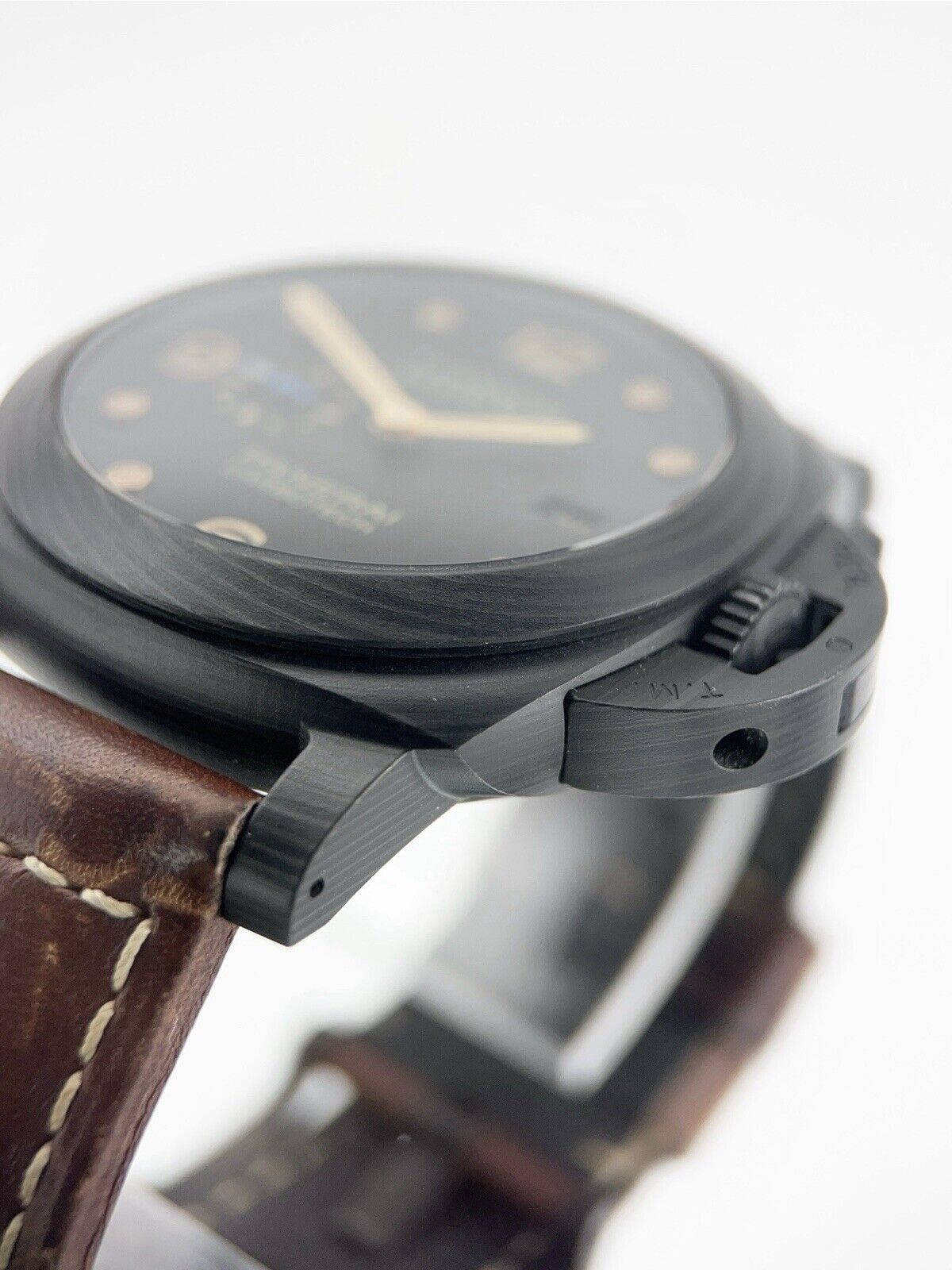 Panerai Luminor Marina 1950 Carbon Black Dial 44mm Automatic Watch PAM00661