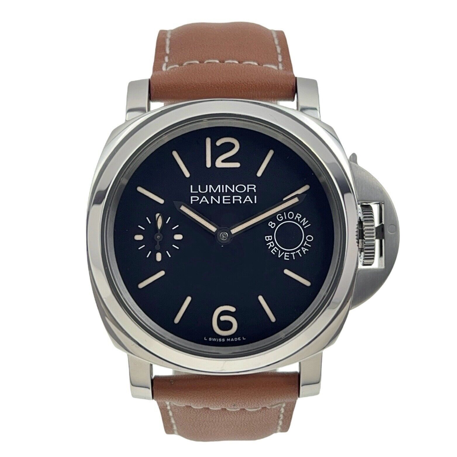 Panerai Luminor Marina 8 Days Steel 44mm Manual Wind Men’s Watch PAM00590