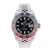 Rolex GMT-Master II “Pepsi” Stainless Steel Black Dial 40mm Automatic 126710BLRO