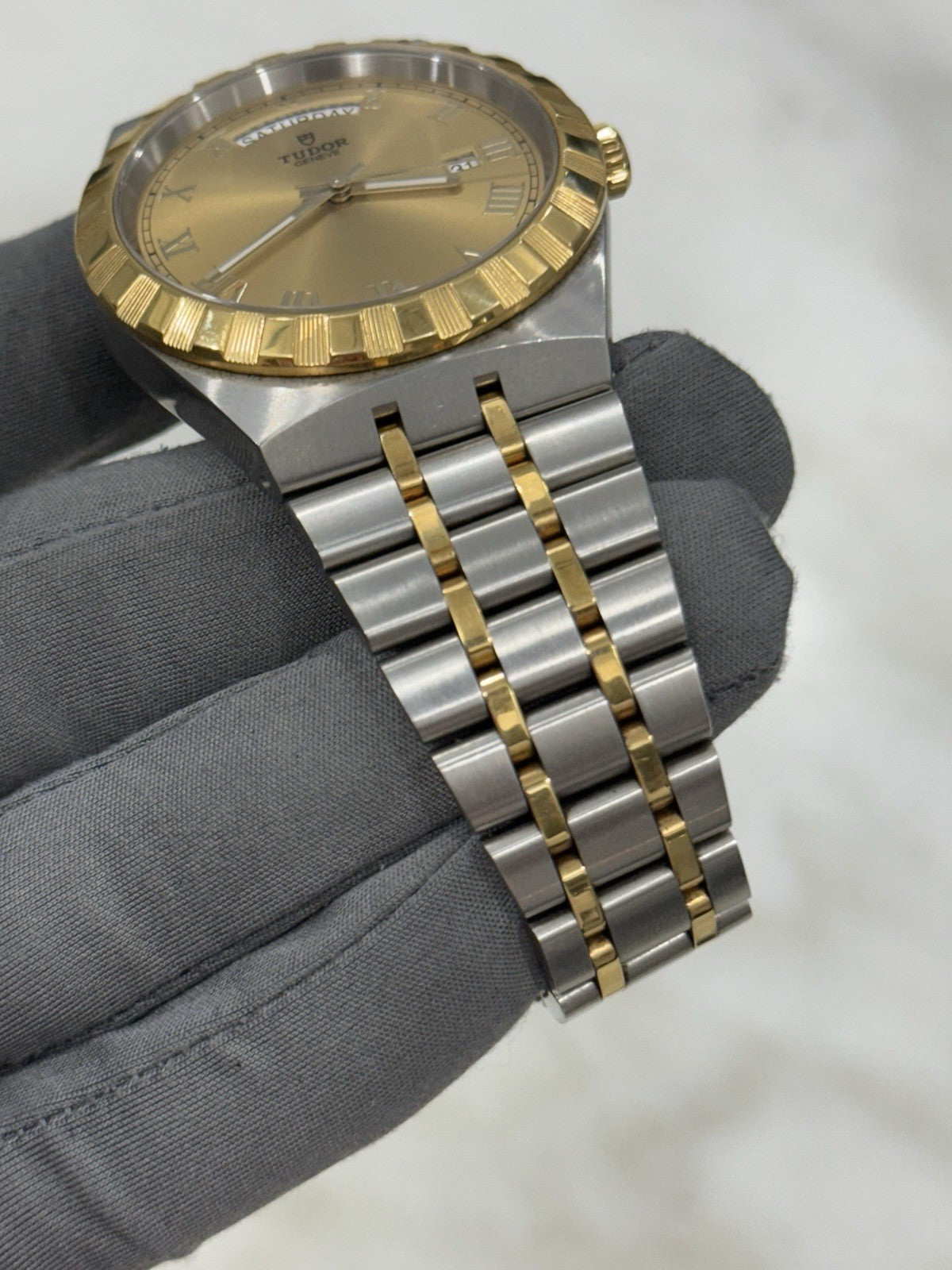 2023 Tudor Royal Date Day Men's Steel and Gold Automatic Men’s Watch - B&P