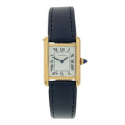 Cartier Tank Louis 18k Yellow Gold White Dial 23x30mm Manual Wind Women's 7808