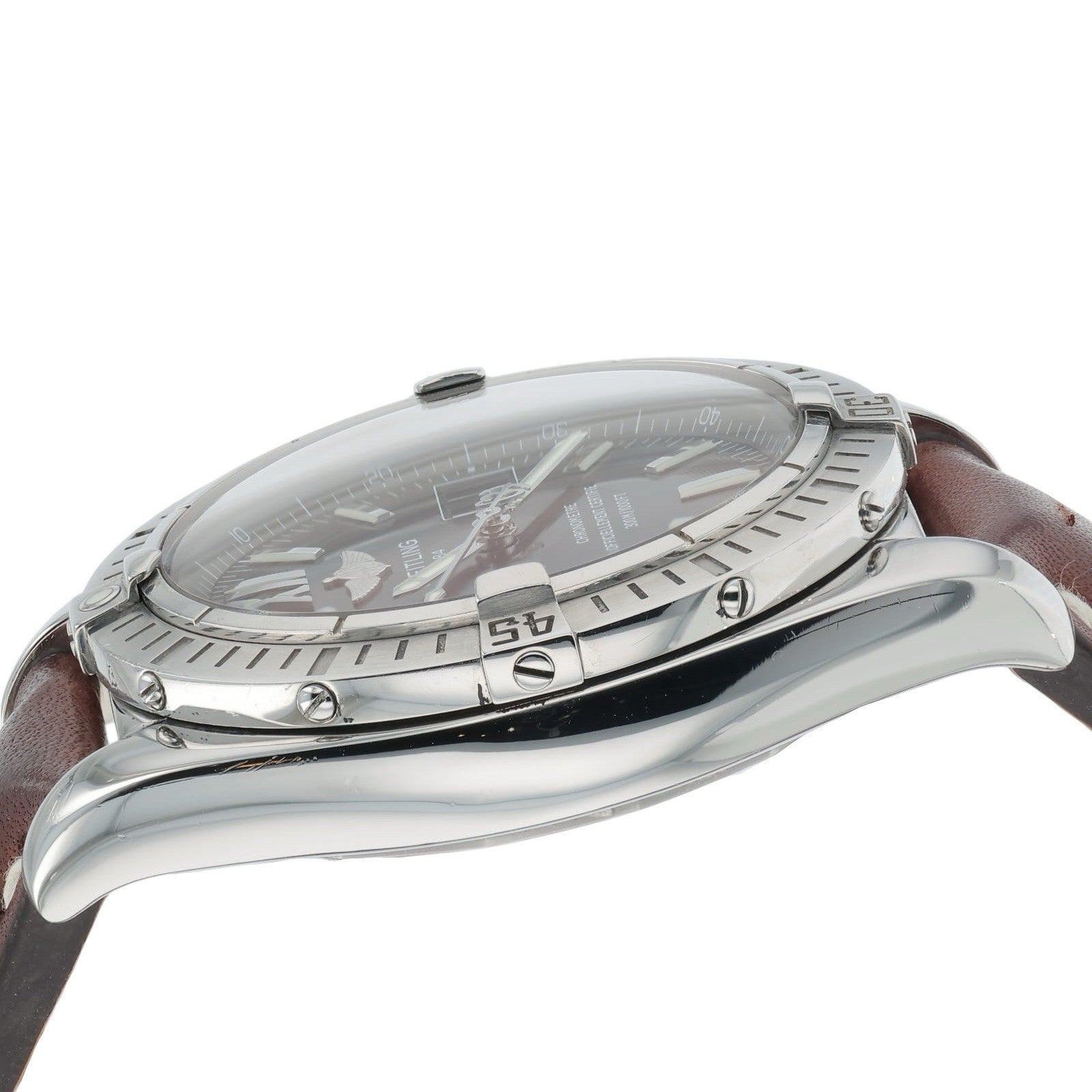 Breitling Cockpit Stainless Steel Black Dial 41mm Automatic Men’s Watch A49350