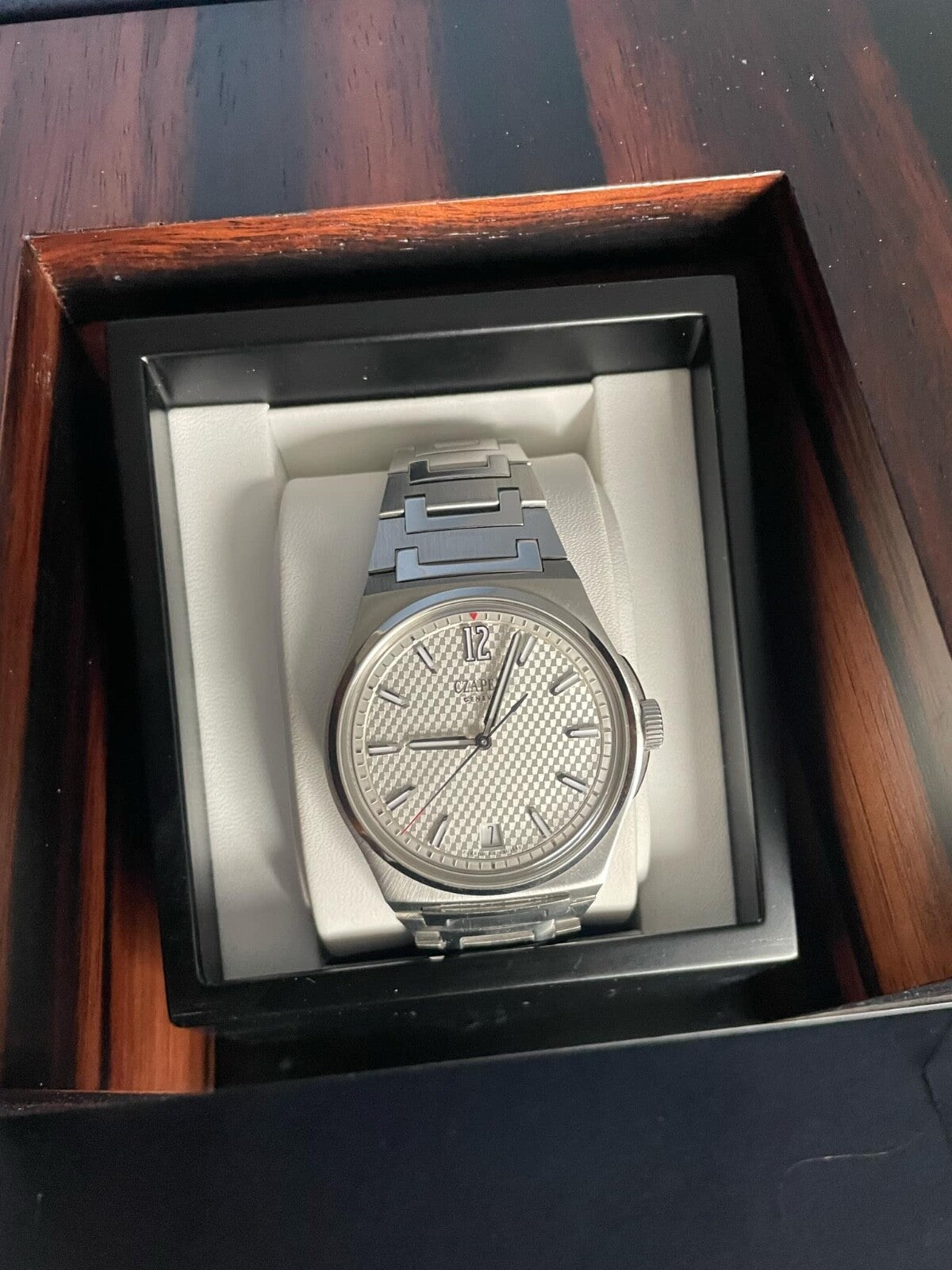Czapek Antarctique Passage De Drake Ice White Steel Automatic Men's Watch