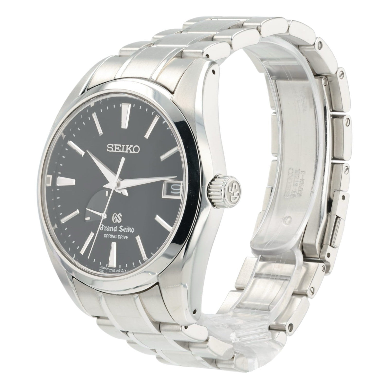 Grand Seiko Black Dial Stainless Steel 40mm Automatic Men’s Watch SBGA003