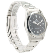 Rolex Explorer Black Dial Stainless Steel 36mm Automatic Men's Watch 1016