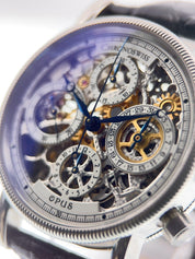 Chronoswiss Opus Stainless Steel Skeleton Dial 38mm Automatic Mens Watch CH7523