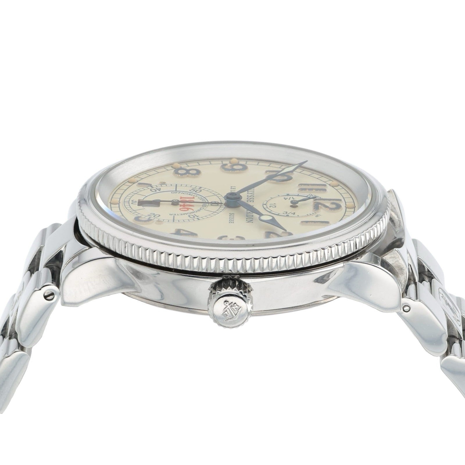 Ulysse Nardin Marine Silver Dial Stainless Steel 38mm Automatic Men’s 263-22