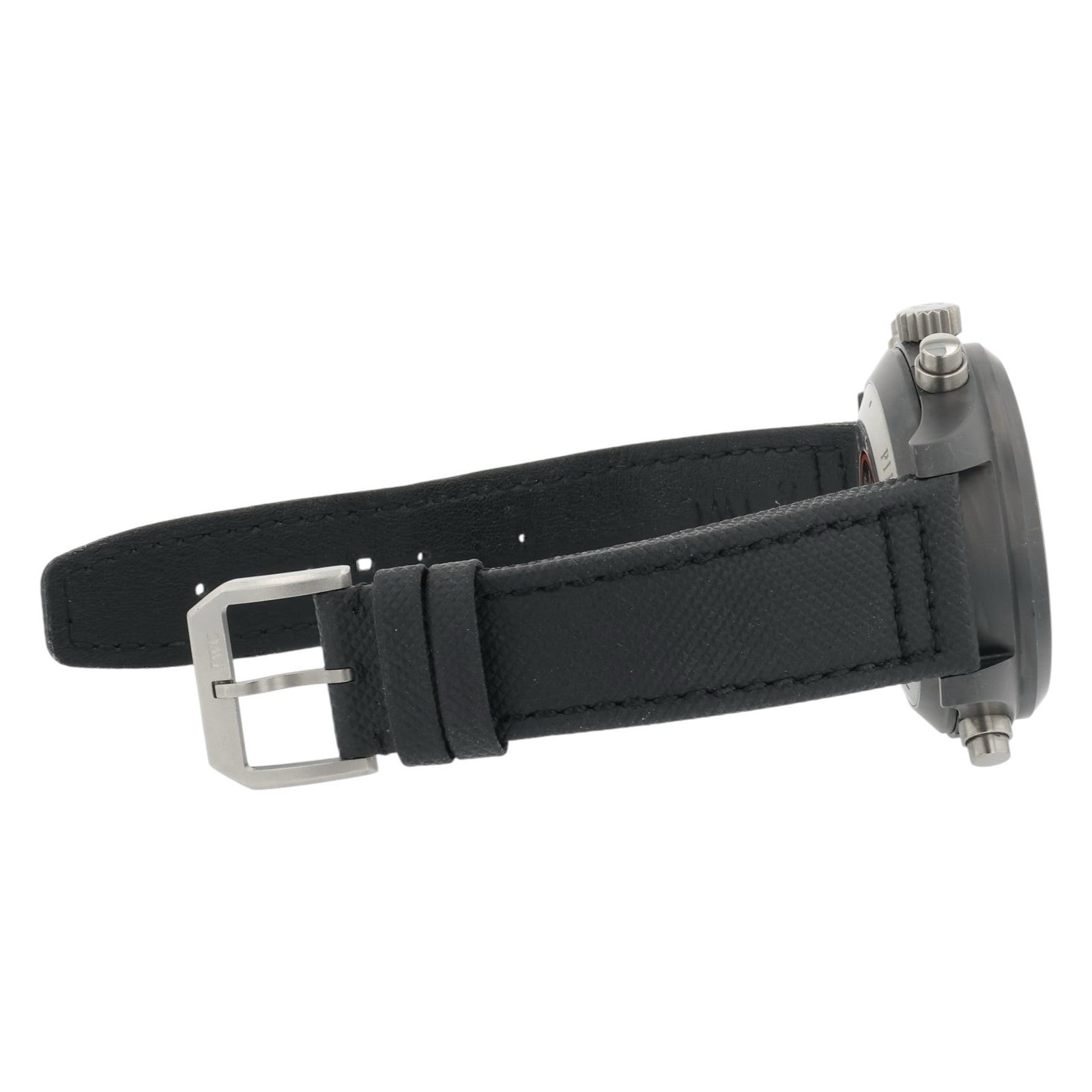 IWC Pilot Chronograph Top Gun Ceramic Black Dial 46mm Automatic Mens IW379901