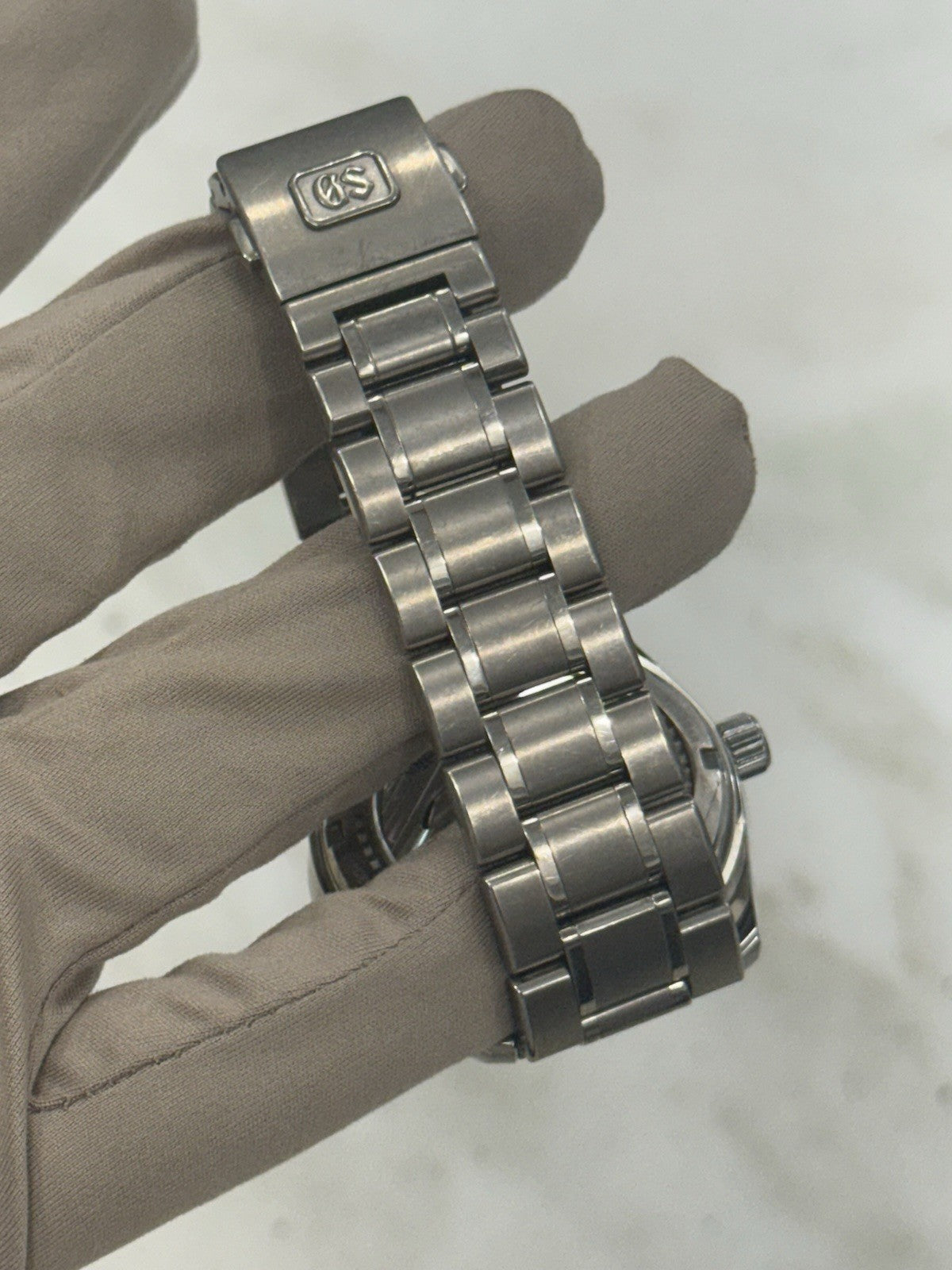 Grand Seiko Spring Drive Titanium Snowflake 41mm Automatic Men's Watch SBGA011