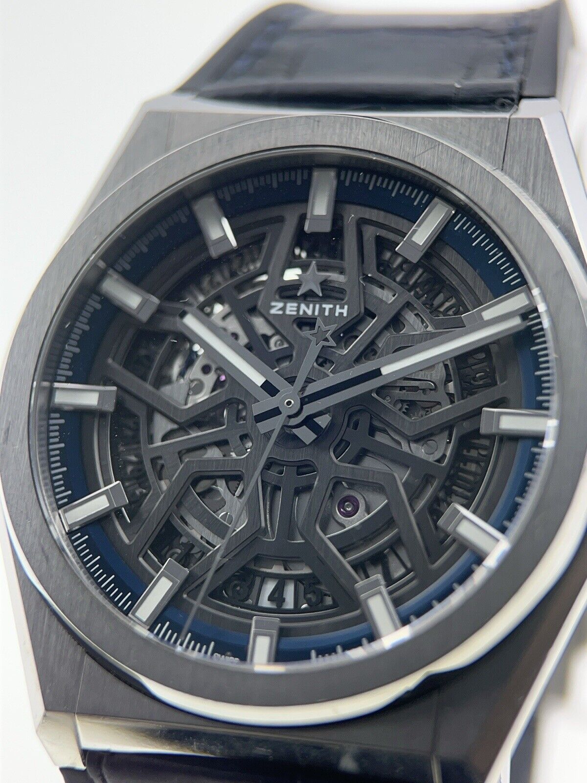 Zenith Defy Skeleton Titanium 41mm Automatic Men’s Watch 95.9000.670  Box/Papers