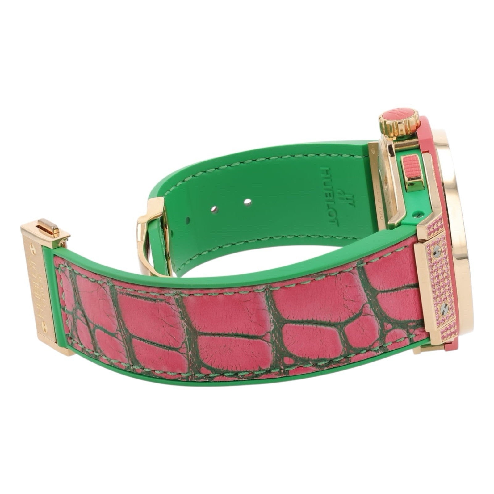 Hublot Big Bang Pop Art Blue Dial 18k Rose Gold 41mm Mens 341.PP.9089.LR.1633