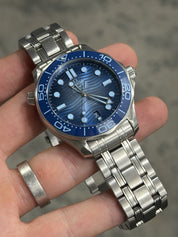 2024 Omega Seamaster Summer Blue Dial Steel 42mm Automatic 210.30.42.20.03.003