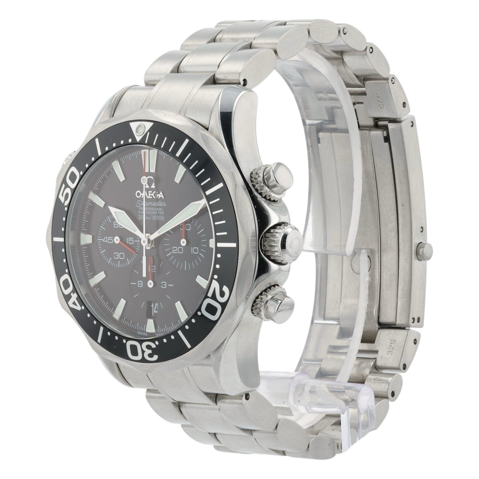 Omega Seamaster Black Dial Stainless Steel 41mm Automatic Men’s Watch 2594.52.00
