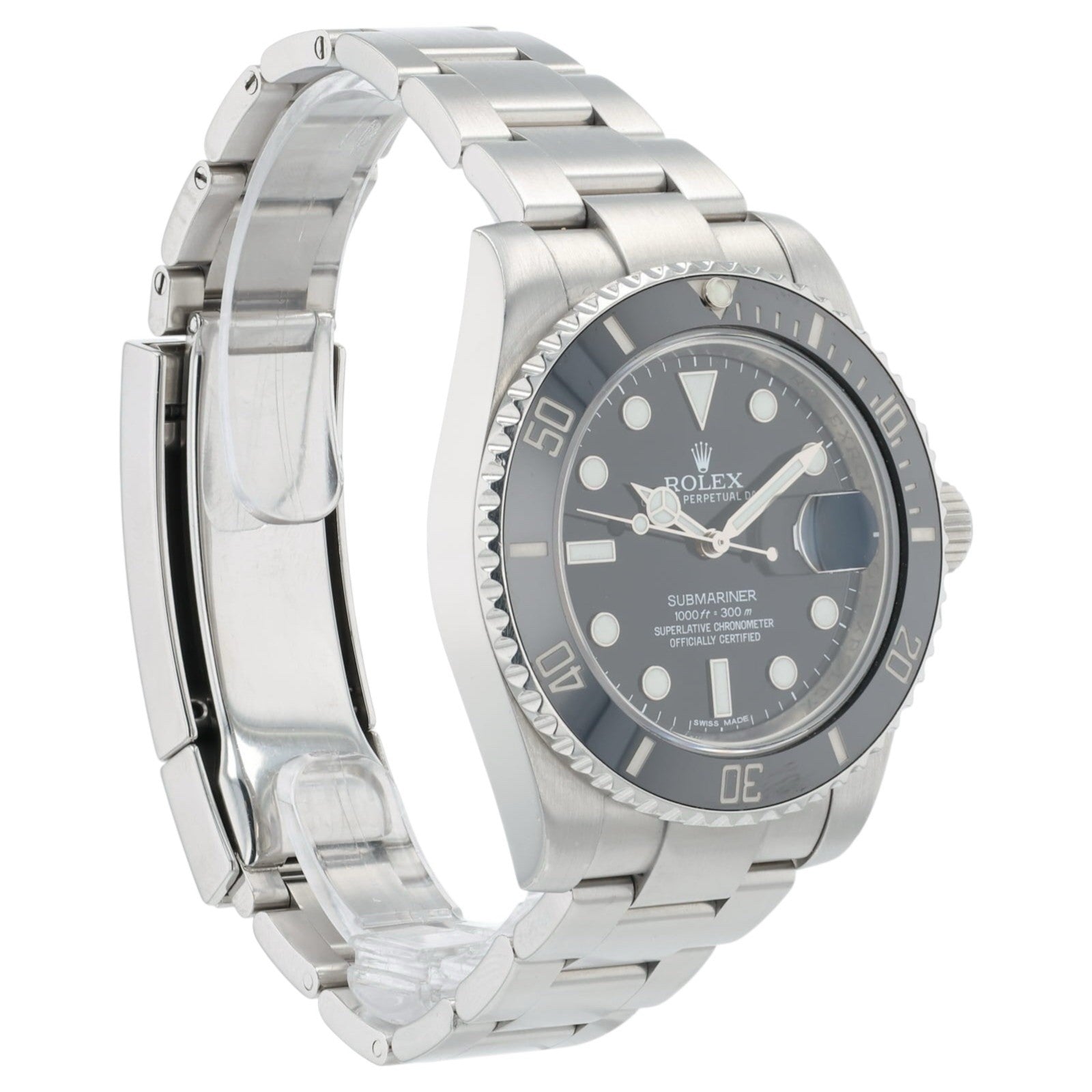 Rolex Submariner Black Dial Stainless Steel 40mm Automatic Men’s Watch 116610LN