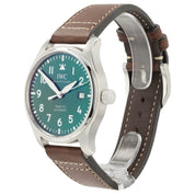 IWC Pilot Mark XX Green Dial Stainless Steel 40mm Automatic Mens Watch IW328205