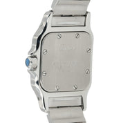 Cartier Santos Galbee Gold Dial Steel And Gold 24mm Quartz Women's Watch 1567